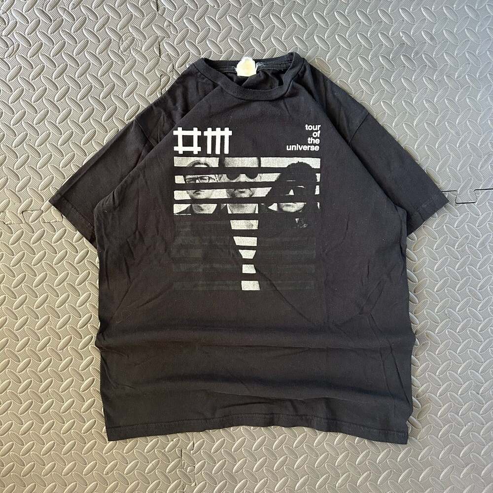 Depeche Mode 2009 Tour of the Universe Vintage Graphic T-Shirt
